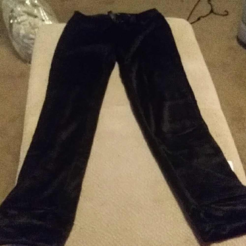 Plush pajama pants